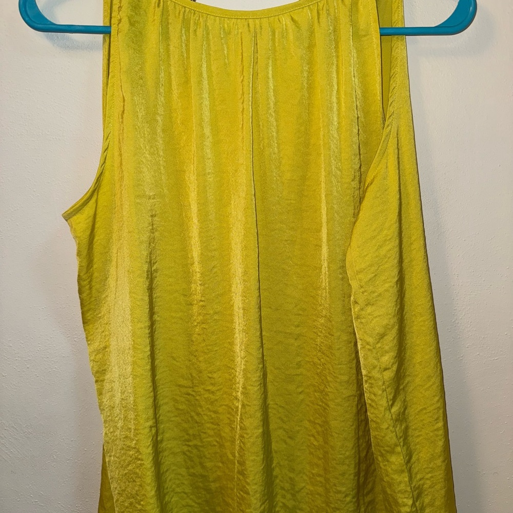 Vince Camuto Vibrant Yellow Tank Top
